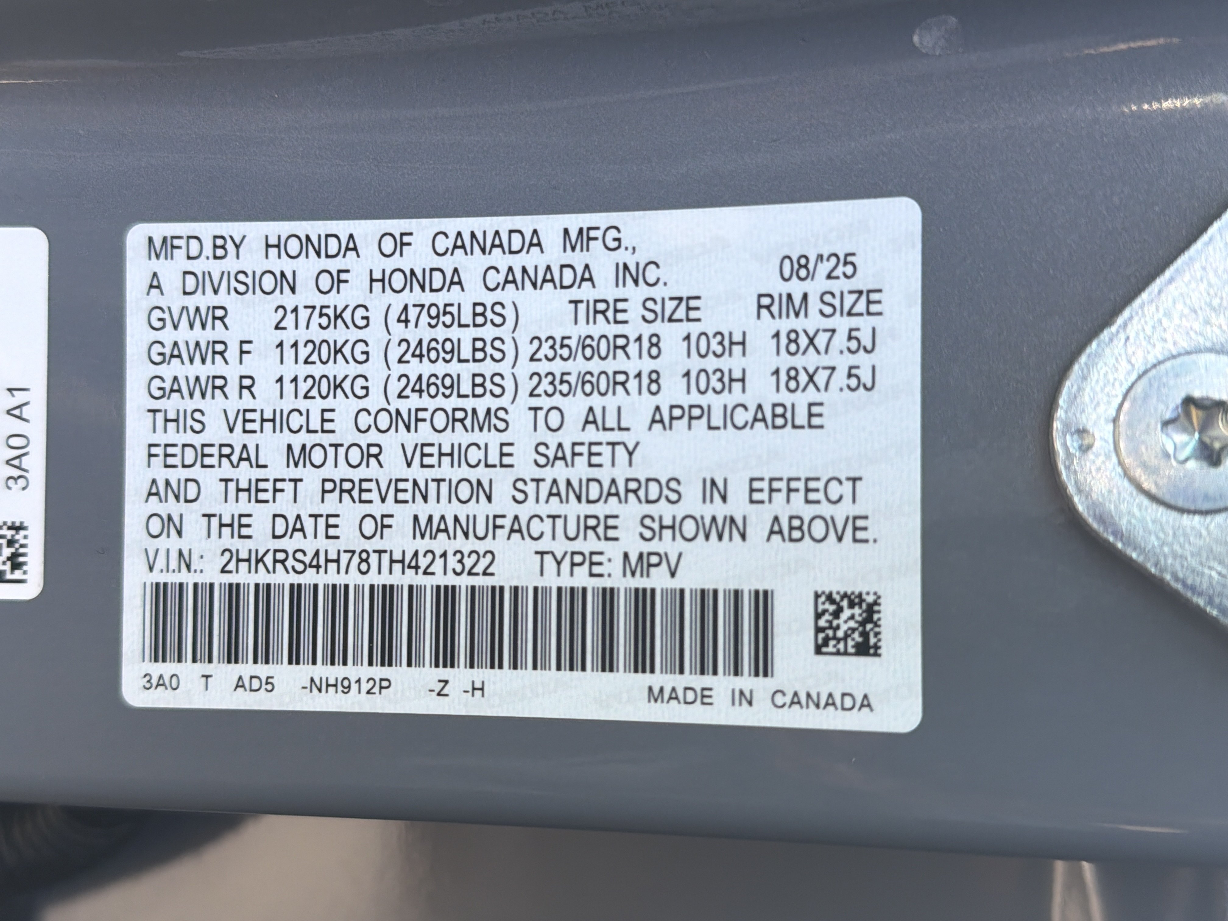 Certified 2026 Honda CR-V EX-L image 36