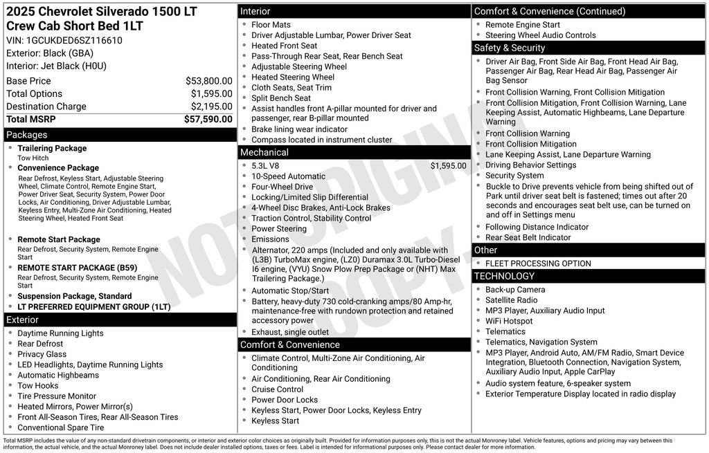 Used 2025 Chevrolet Silverado 1500 LT AWD/4WD image 27