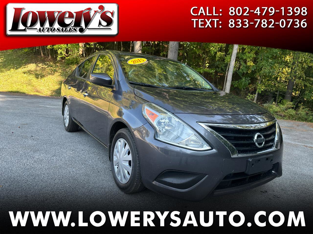 Used 2015 Nissan Versa SV