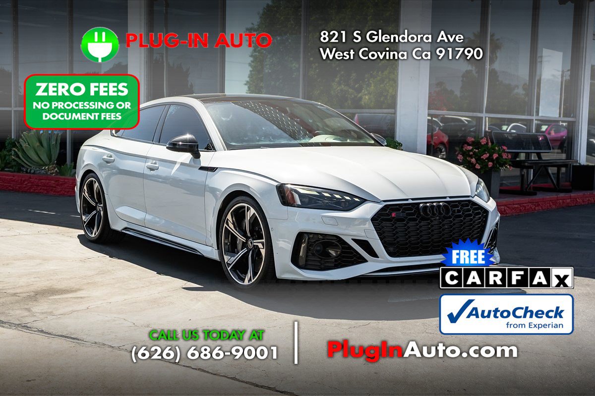 Used 2022 Audi RS 5 Sportback w/ Black Optic Carbon Package AWD/4WD image 3