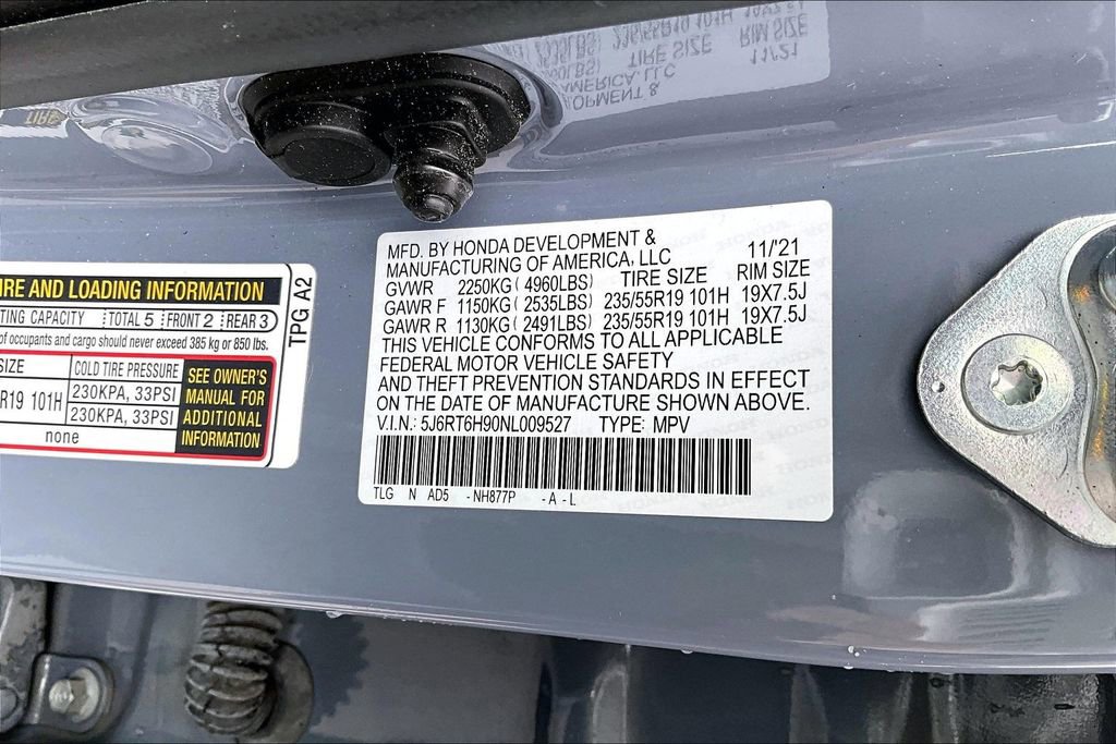Used 2022 Honda CR-V Touring image 16