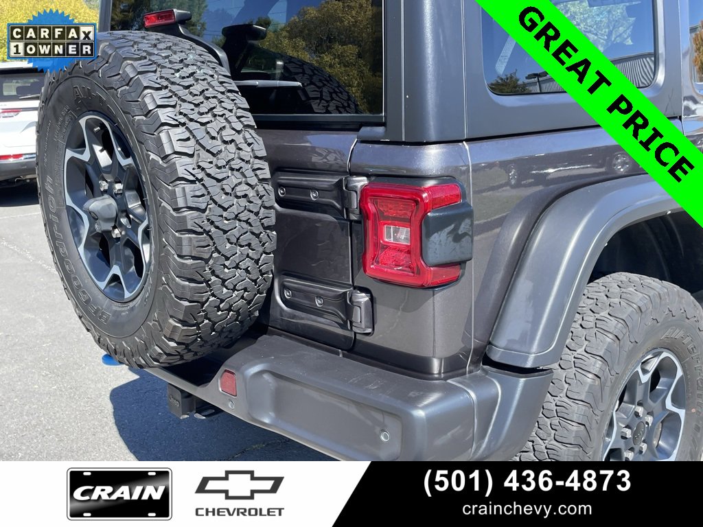 Used 2022 Jeep Wrangler Unlimited Rubicon 4xe w/ Cold Weather Group image 9