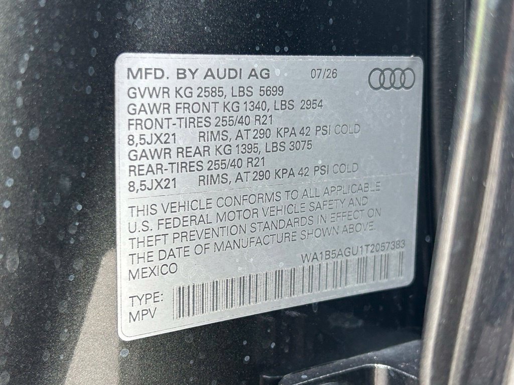 New 2026 Audi SQ5 Premium Plus AWD/4WD image 57