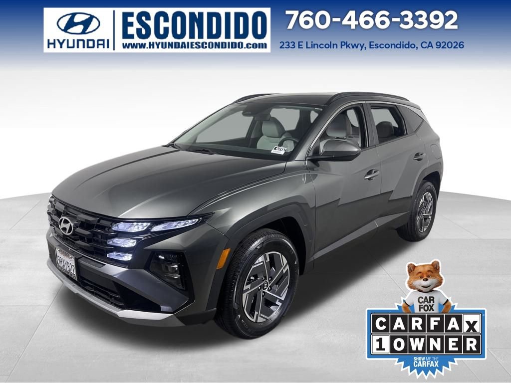 Certified 2025 Hyundai Tucson Blue