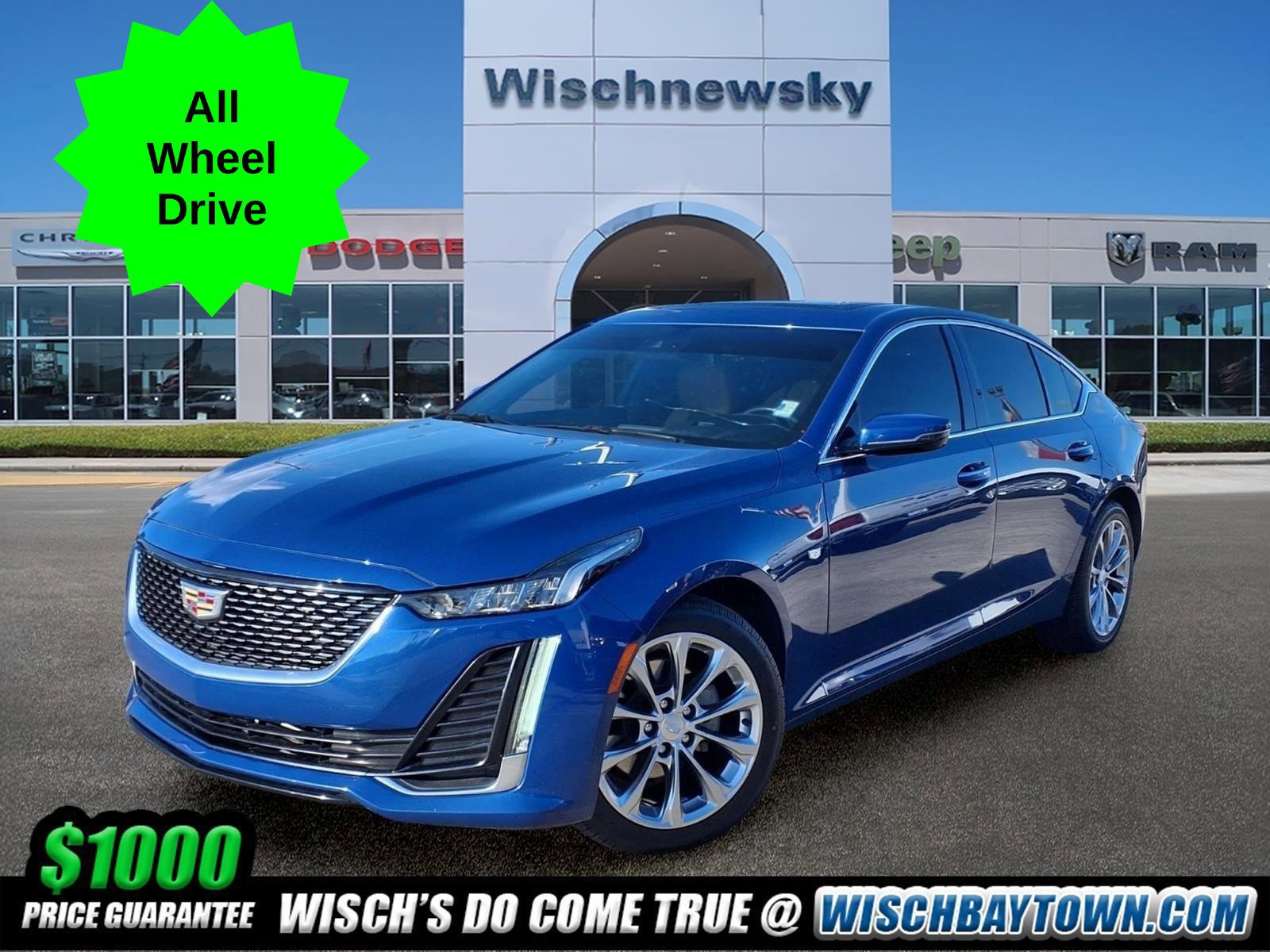 Used 2021 Cadillac CT5 Premium Luxury w/ Climate Package AWD/4WD image 1