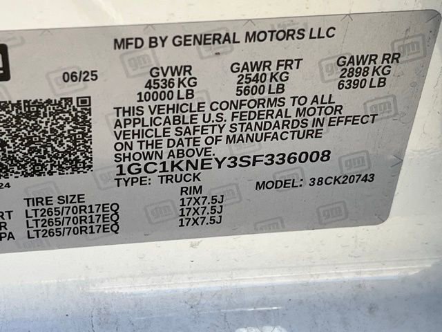 Used 2025 Chevrolet Silverado 2500 LT w/ Convenience Package AWD/4WD image 35