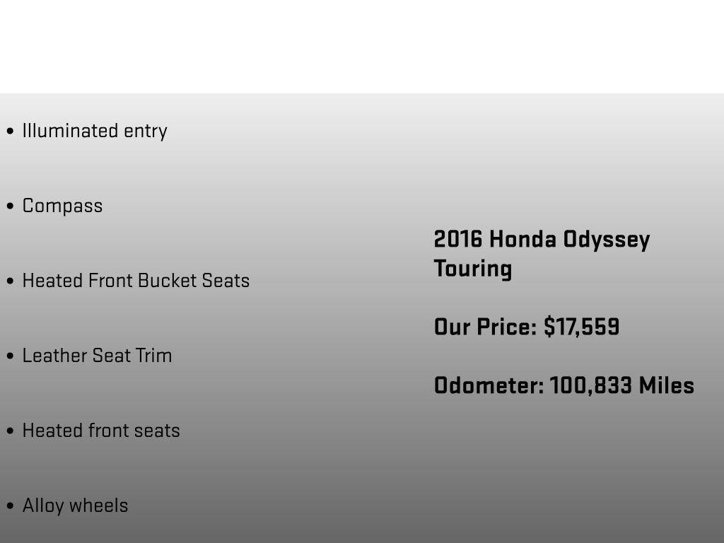 Used 2016 Honda Odyssey Touring Elite image 24
