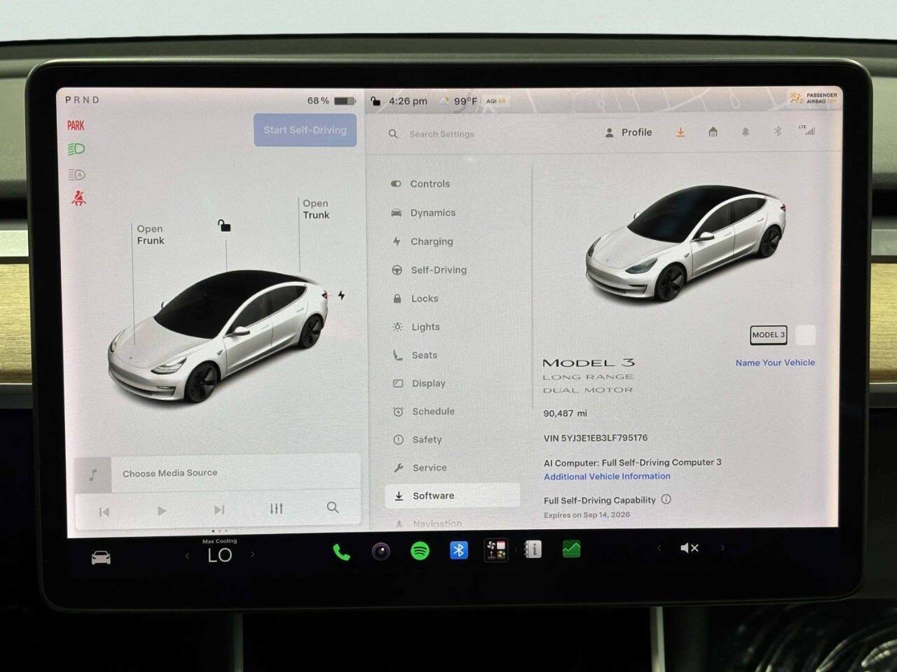 Used 2020 Tesla Model 3 Long Range AWD/4WD image 26