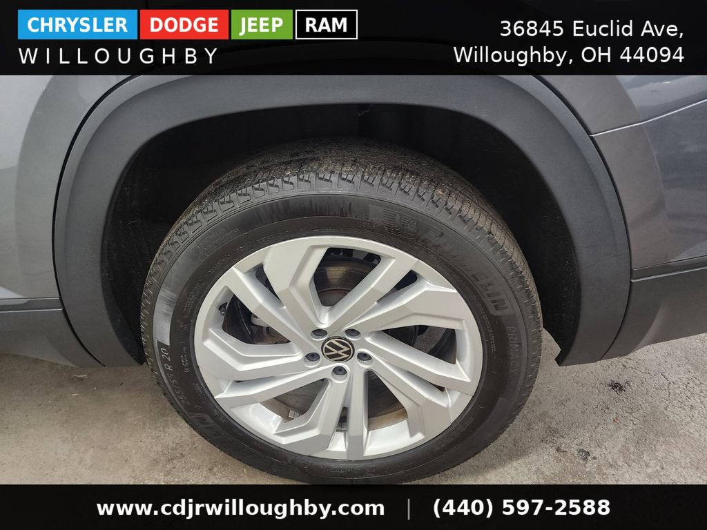 Used 2021 Volkswagen Atlas SE w/ Panoramic Sunroof Package AWD/4WD image 40