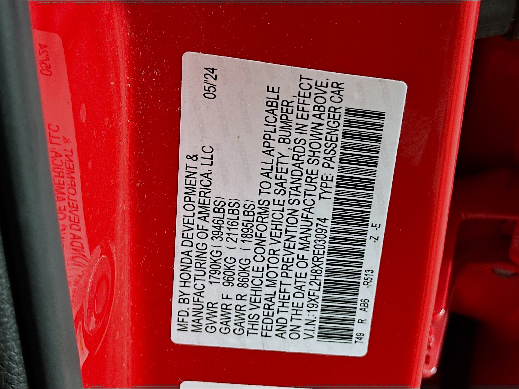 Used 2024 Honda Civic Sport image 12
