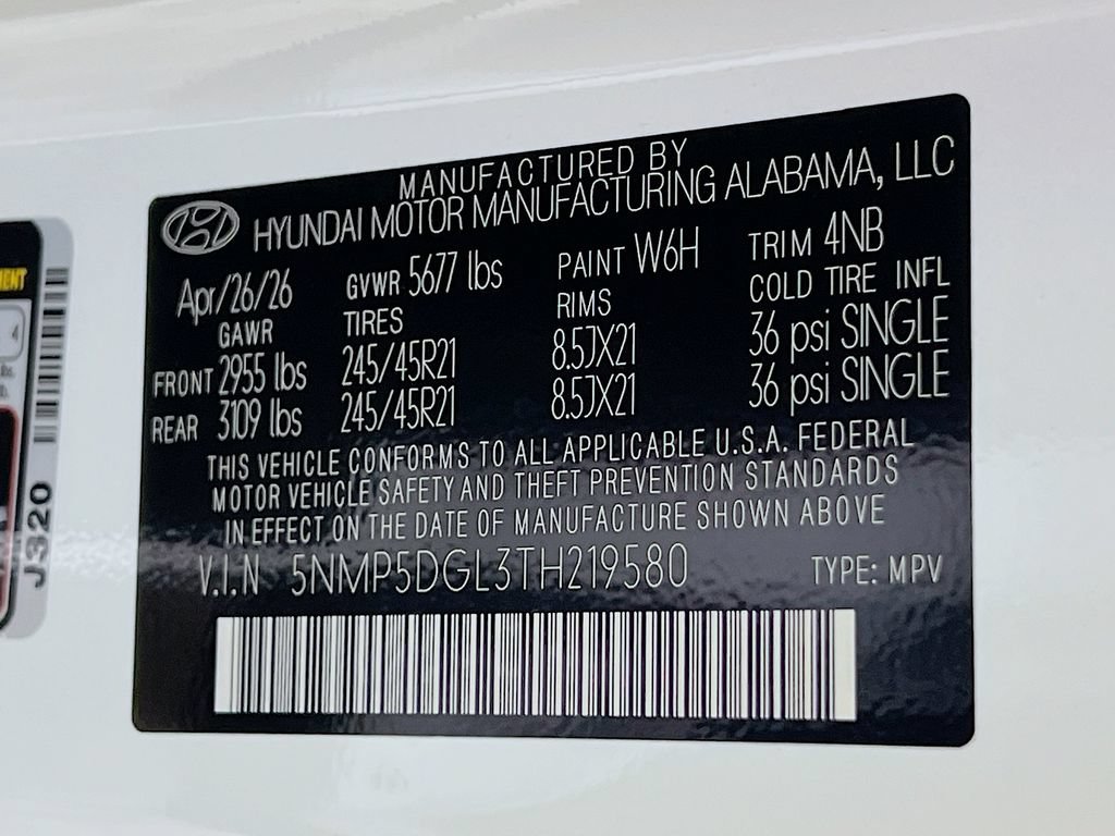 New 2026 Hyundai Santa Fe Calligraphy AWD/4WD image 28