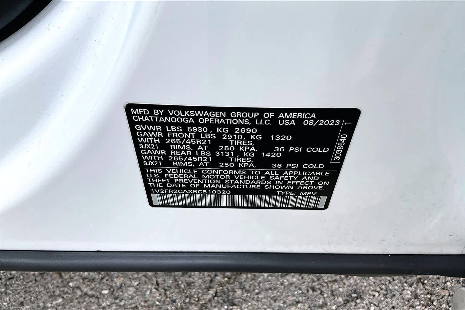 Used 2024 Volkswagen Atlas SEL Premium R-Line AWD/4WD image 55