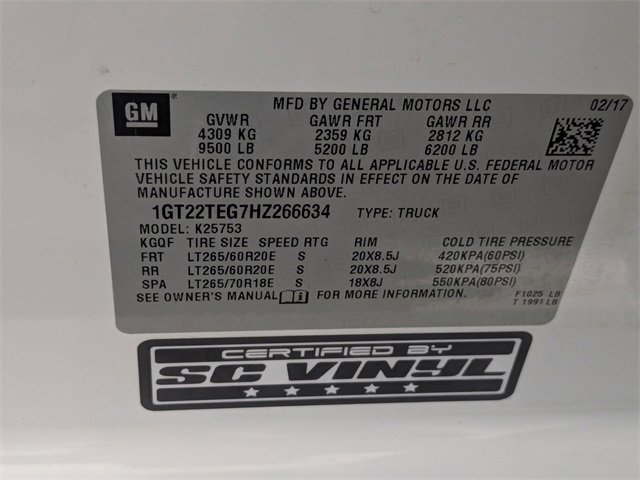 Used 2017 GMC Sierra 2500 SLT w/ Driver Alert Package image 35