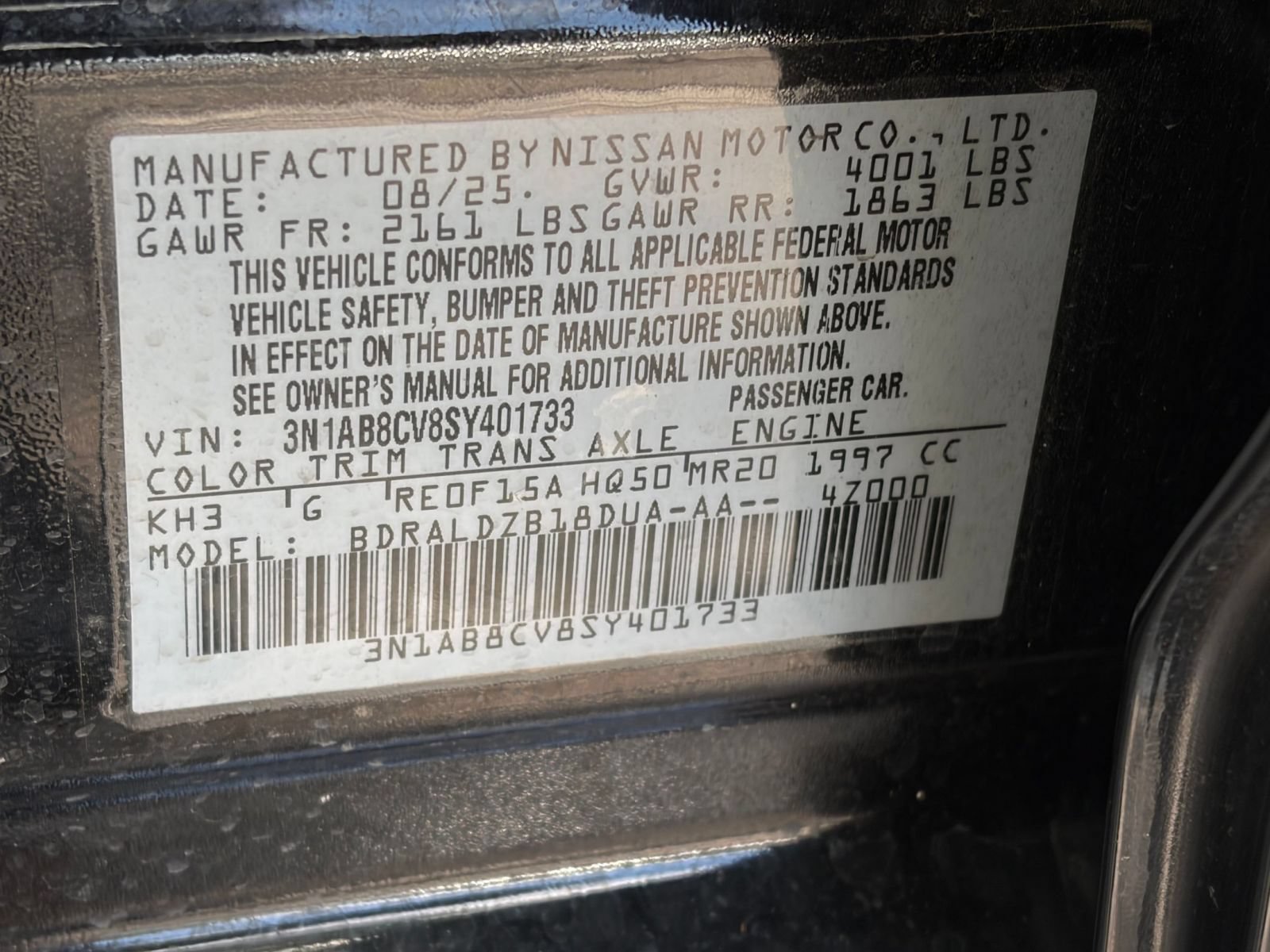 Used 2025 Nissan Sentra SV FWD image 28