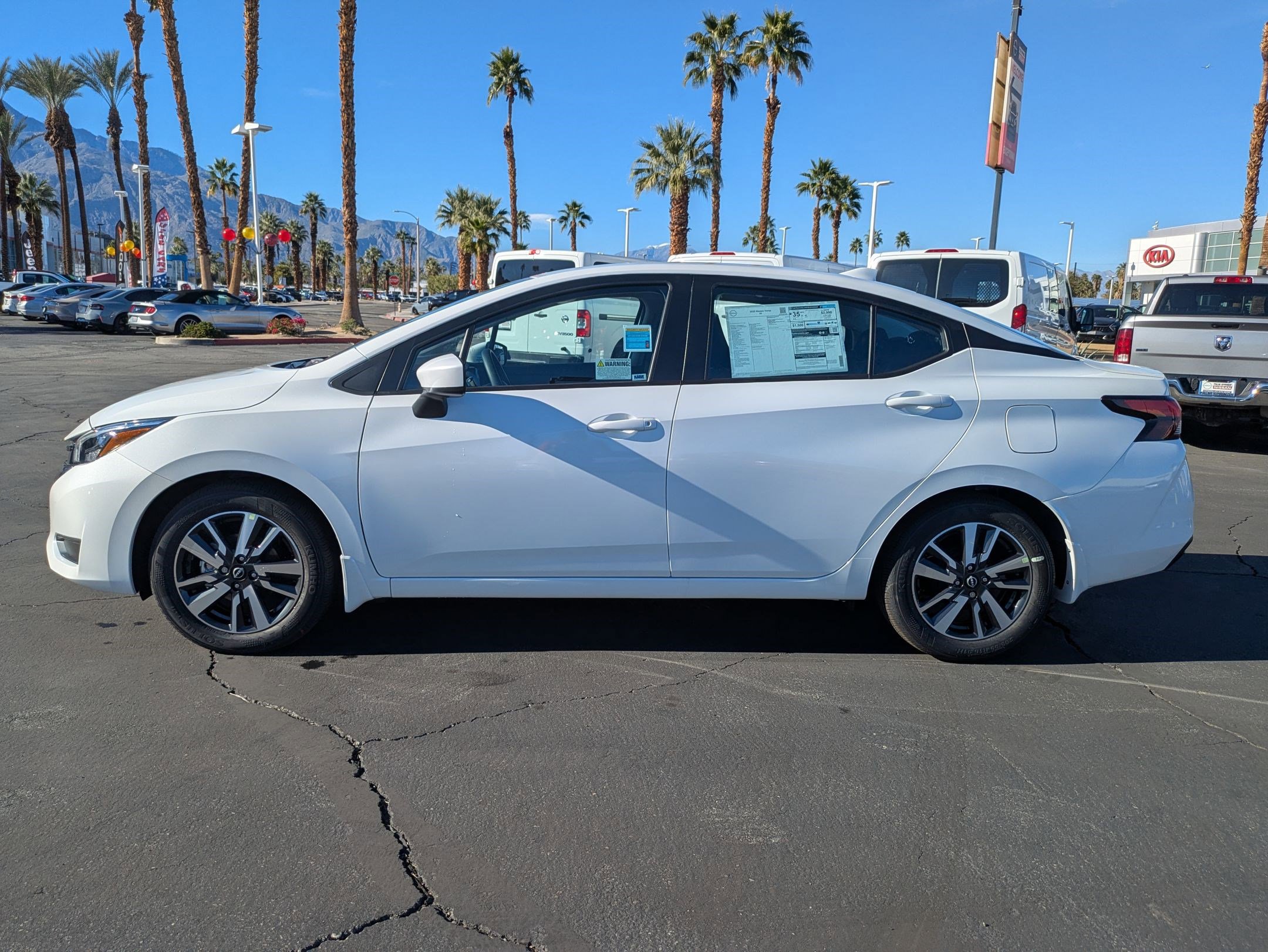 New 2025 Nissan Versa SV w/ Trunk Package image 3