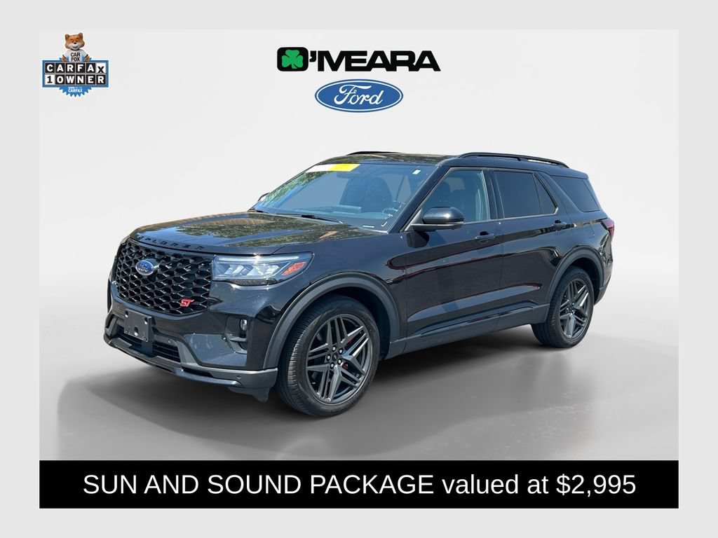 Used 2025 Ford Explorer ST w/ Sun And Sound Package AWD/4WD 360° Tour