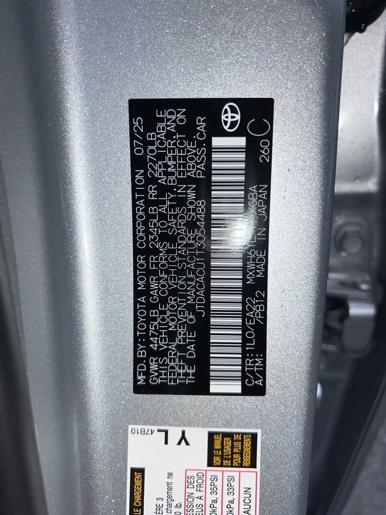 New 2026 Toyota Prius Plug-In Hybrid image 18