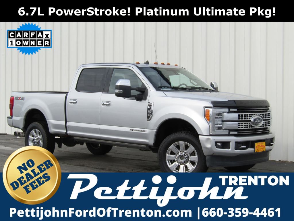 Used 2019 Ford F350 Platinum w/ Platinum Ultimate Package