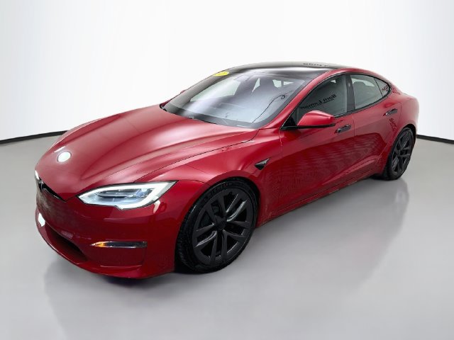 Used 2021 Tesla Model S Plaid AWD/4WD image 3