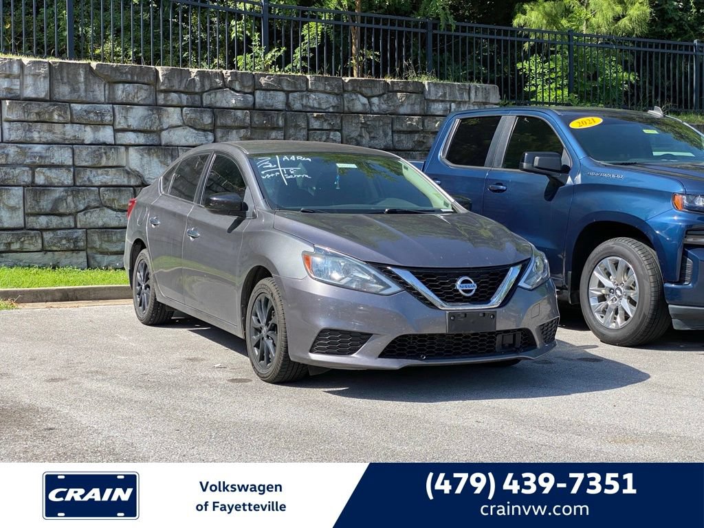 Used 2018 Nissan Sentra S w/ S Midnight Style Package FWD image 1
