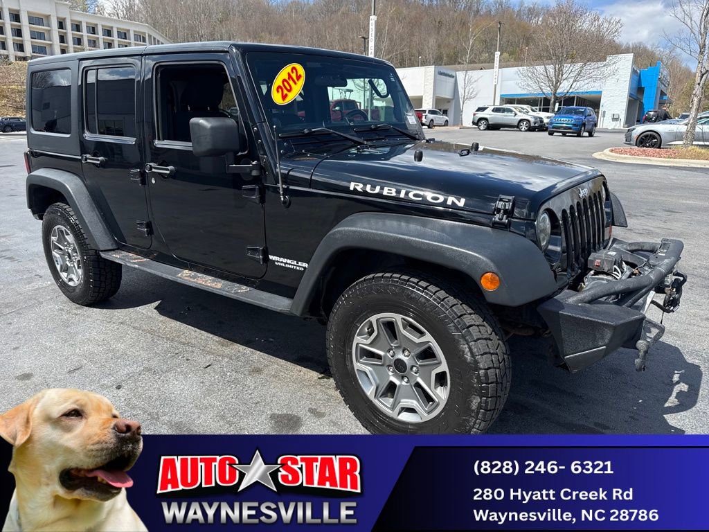 Used 2012 Jeep Wrangler Unlimited Rubicon w/ Dual Top Group image 1