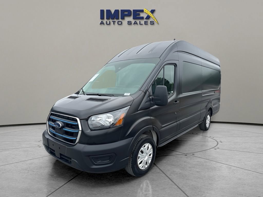 Used 2023 Ford E-Transit 148 High Roof Extended w/ Load Area Protection Package RWD image 1