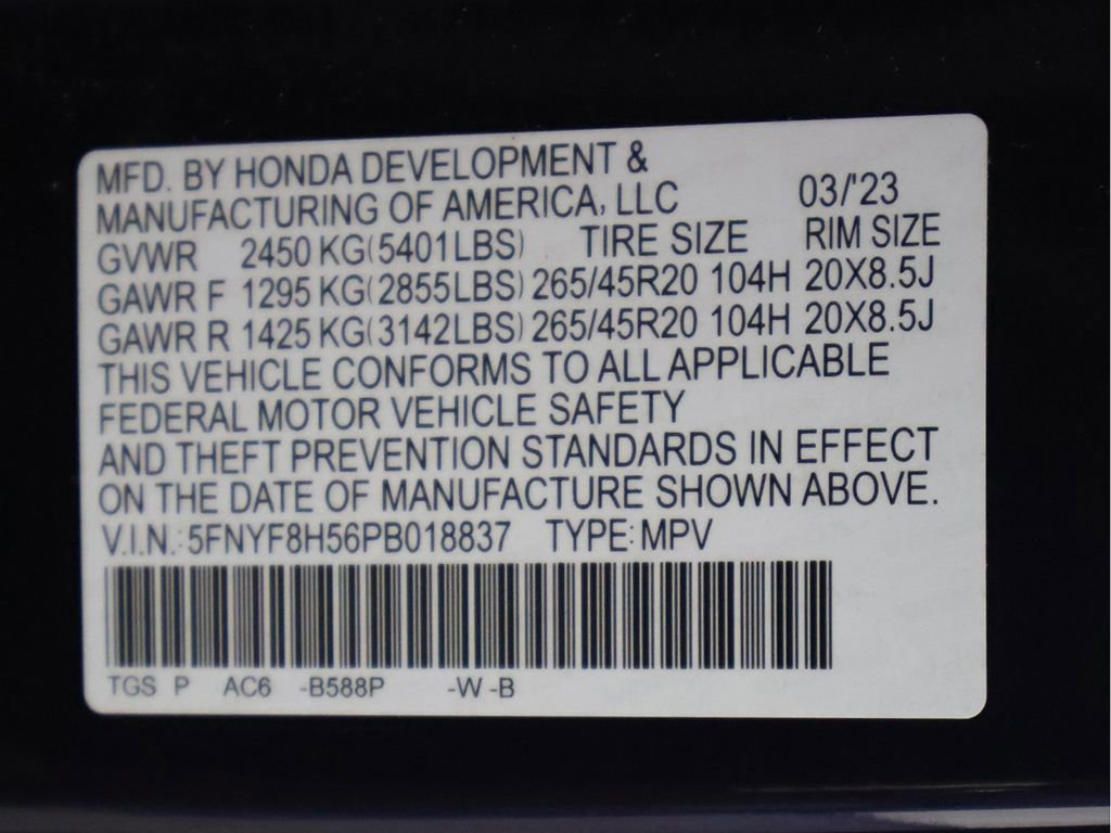 Used 2023 Honda Passport EX-L image 56