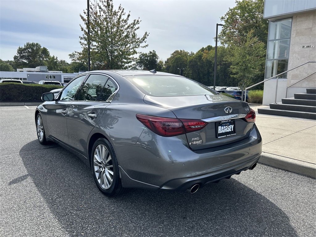 Certified 2023 INFINITI Q50 Luxe w/ Cargo Package image 6