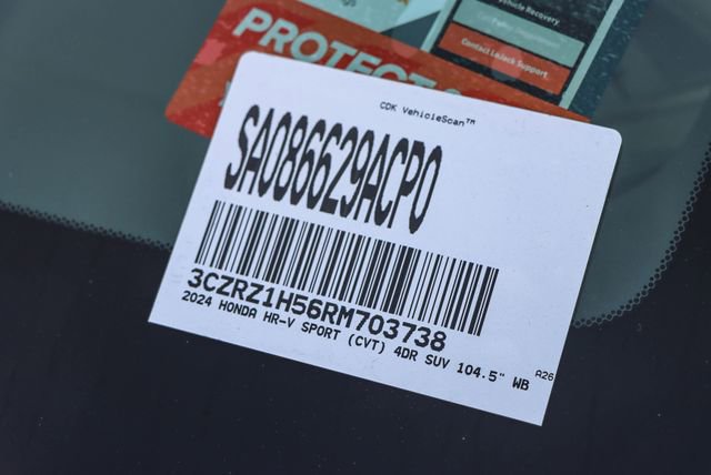 Certified 2024 Honda HR-V Sport image 30