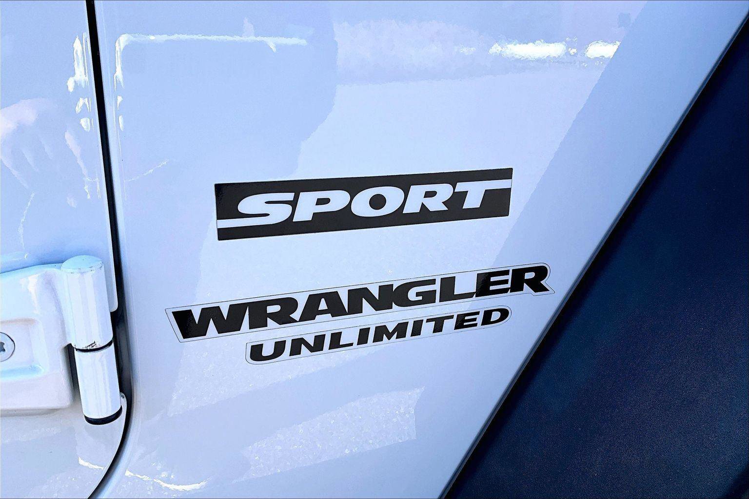 Used 2017 Jeep Wrangler Unlimited Sport w/ Quick Order Package 24S image 8