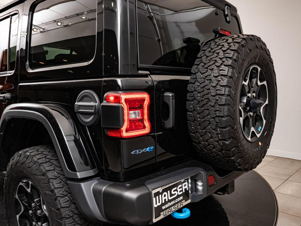 Used 2023 Jeep Wrangler Unlimited Rubicon 4xe w/ Steel Bumper Group AWD/4WD image 19