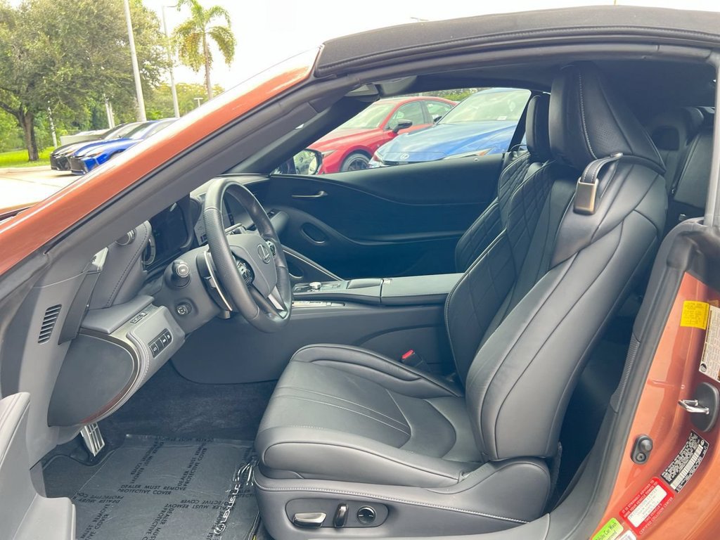Certified 2024 Lexus LC 500 Convertible w/ Touring Package RWD image 12