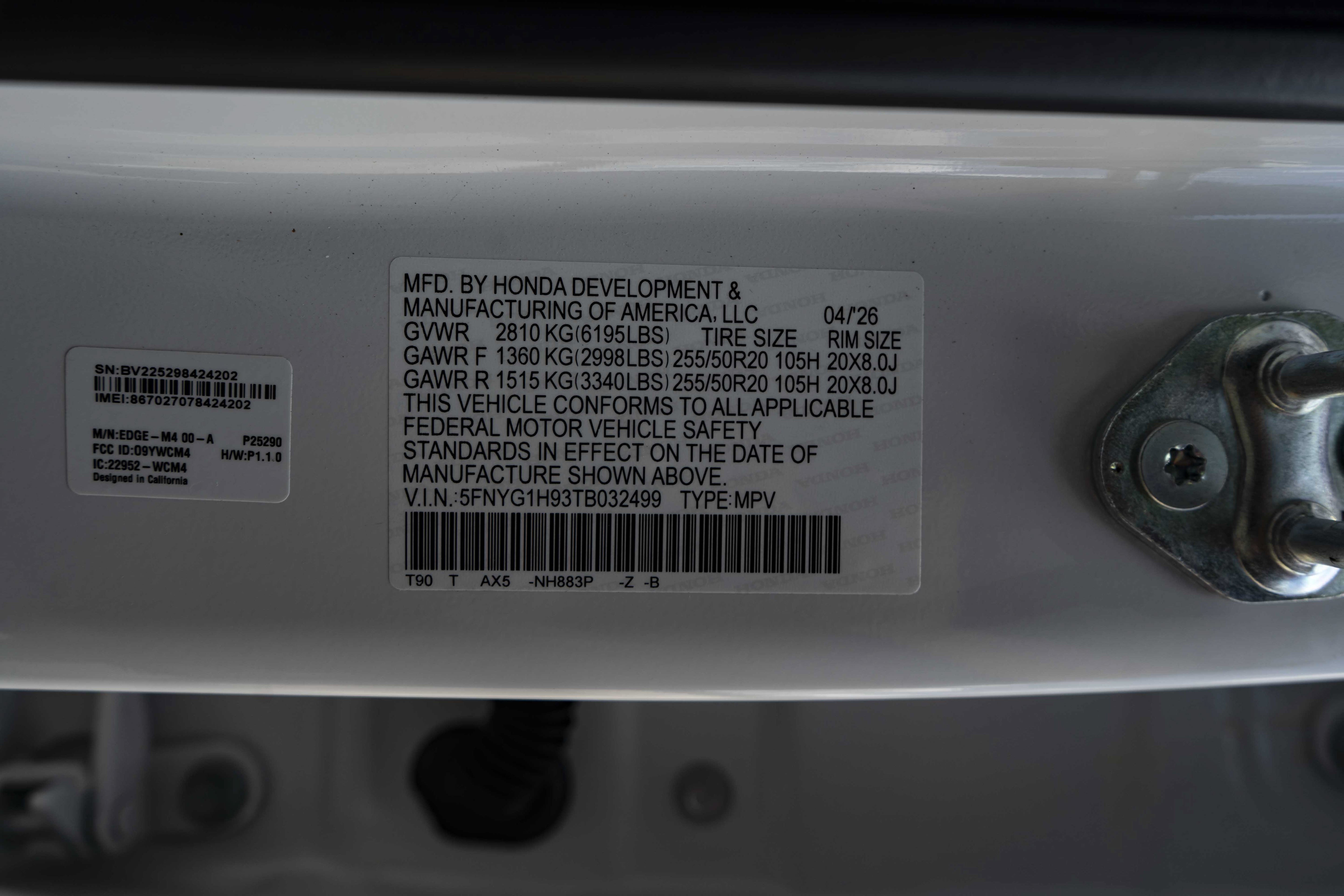Used 2026 Honda Pilot Black Edition image 51