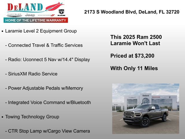 New 2025 RAM 2500 Laramie AWD/4WD image 33