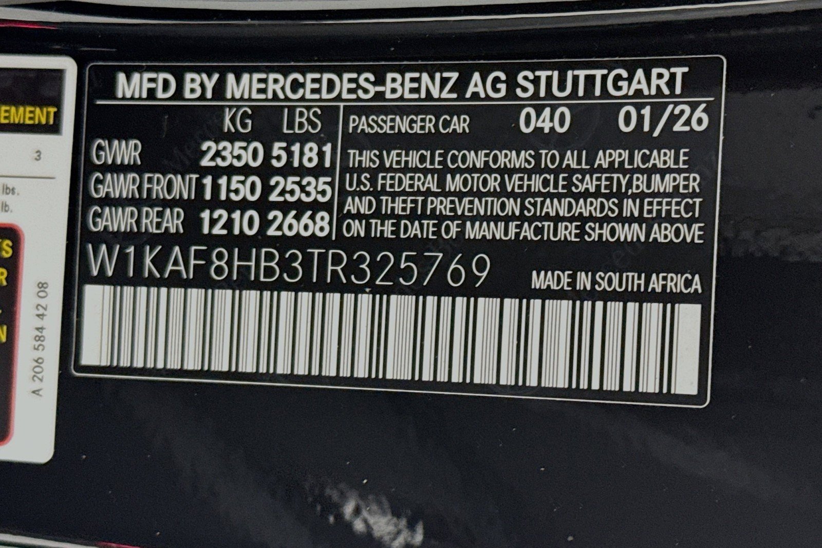 New 2026 Mercedes-Benz C 43 AMG 4MATIC Sedan image 24