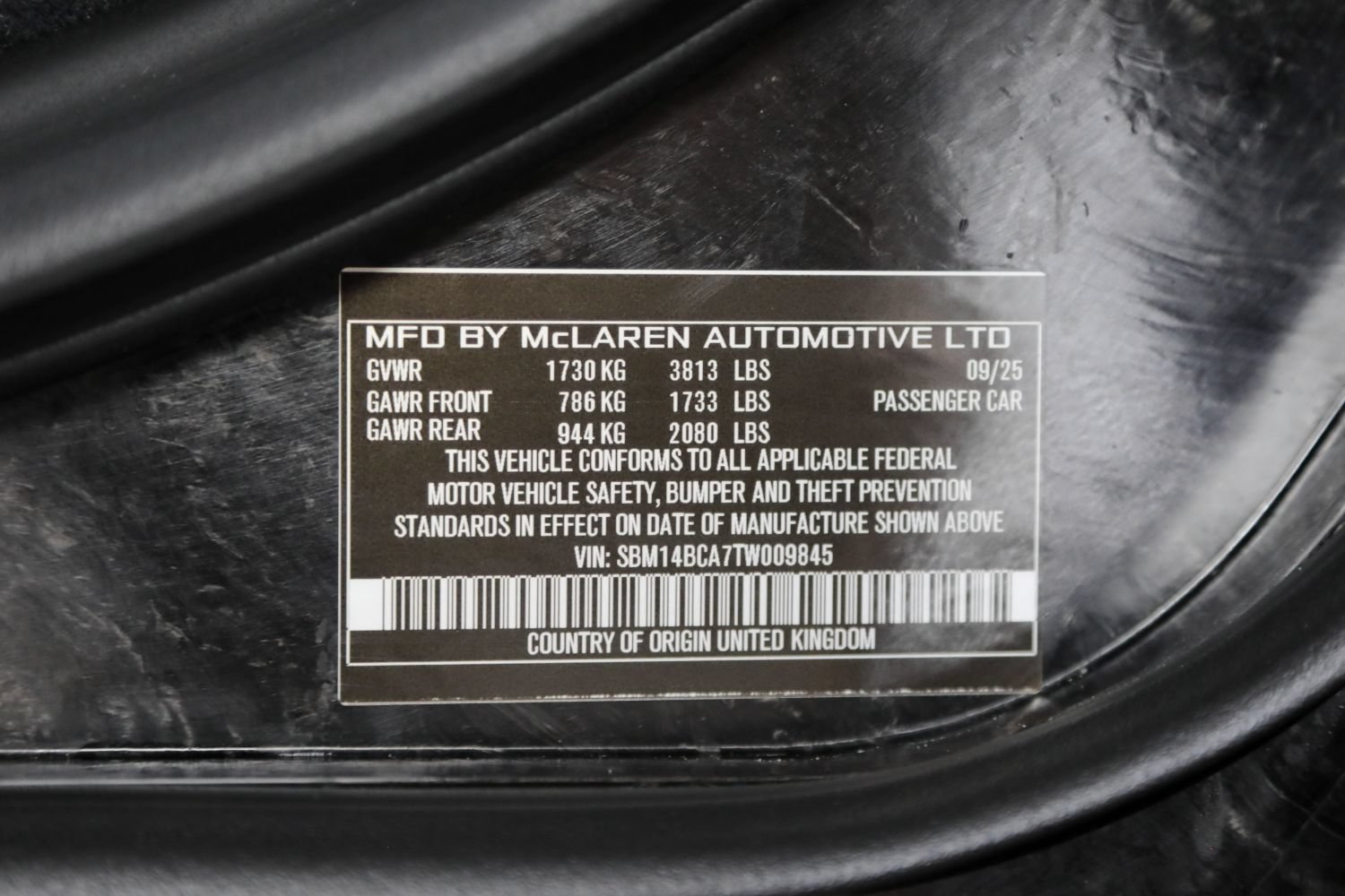 Used 2026 McLaren 750S Spider RWD image 55
