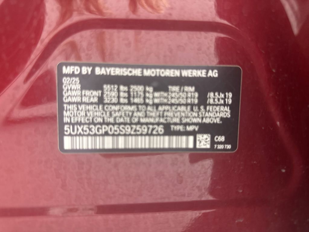 Certified 2025 BMW X3 xDrive30 AWD/4WD image 12