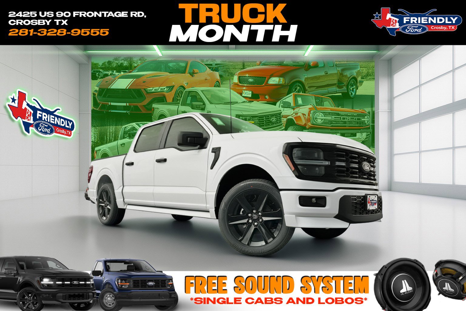 New 2026 Ford F150 STX w/ F-150 LOBO Package