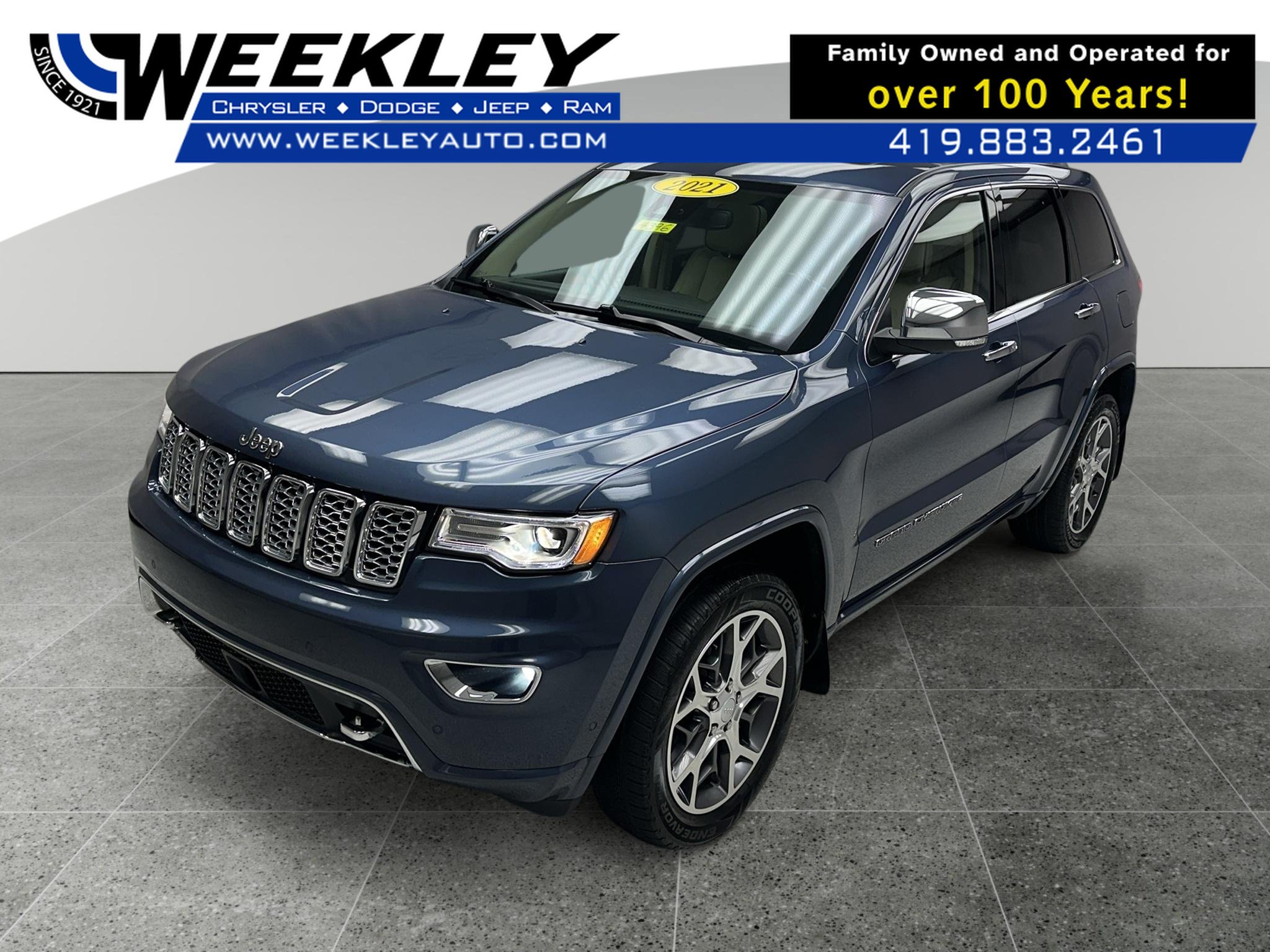 Used 2021 Jeep Grand Cherokee Overland