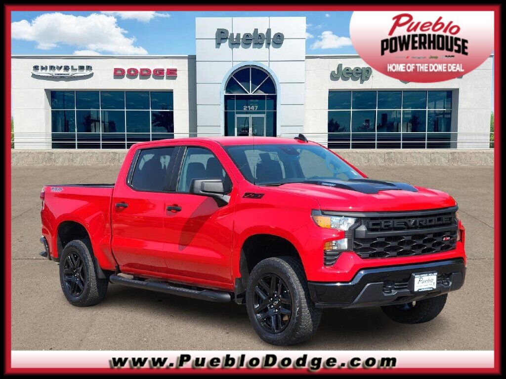 Used 2024 Chevrolet Silverado 1500 Custom Trail Boss w/ Turbomax Blackout Package