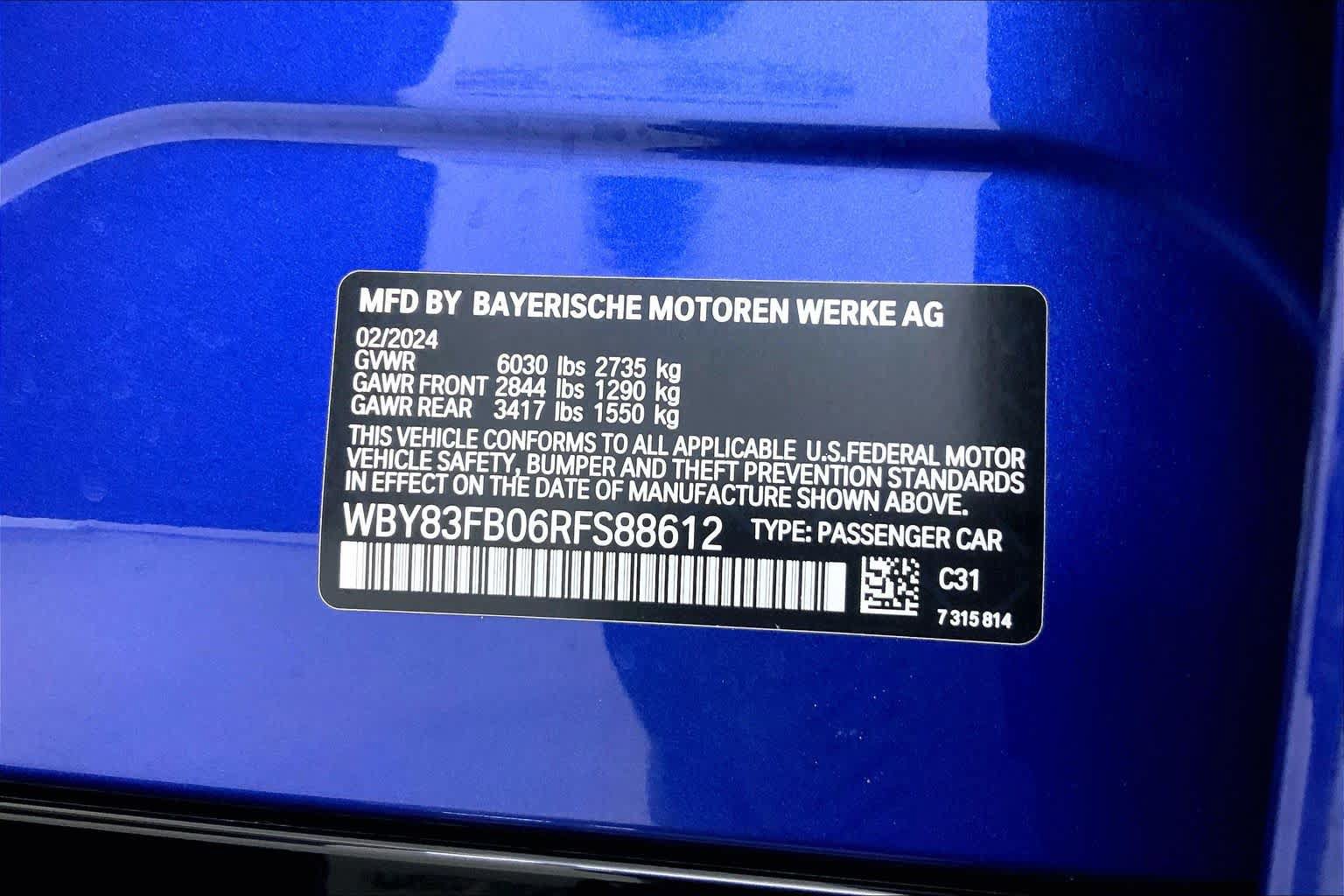 Certified 2024 BMW i4 xDrive40i w/ M Sport Package AWD/4WD image 36