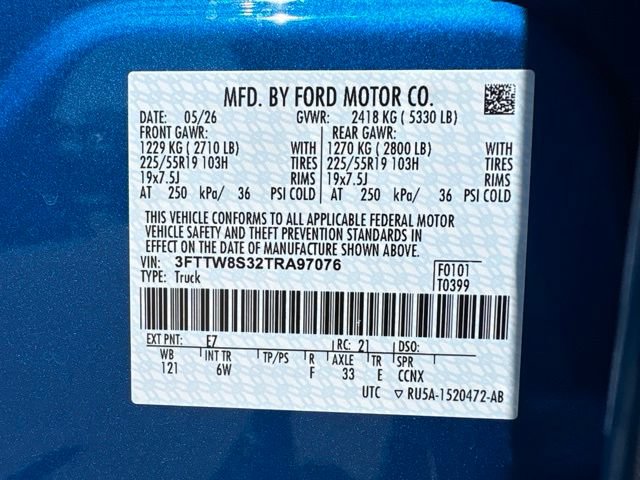 New 2026 Ford Maverick Lariat w/ Black Appearance Package AWD/4WD image 30