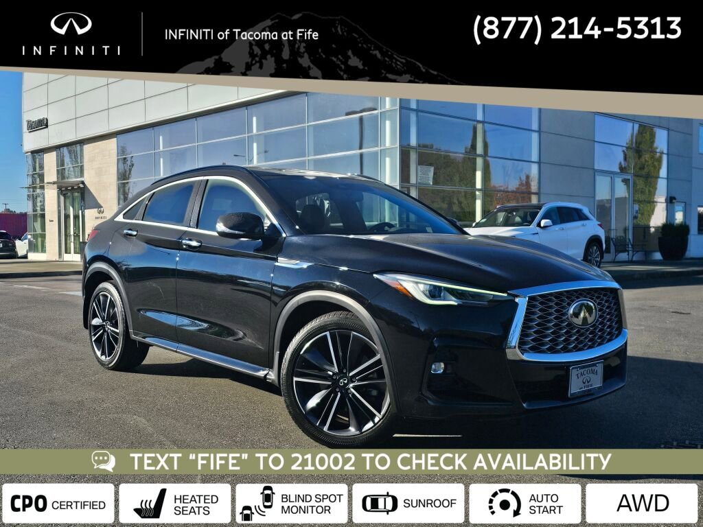Certified 2023 INFINITI QX55 Luxe w/ Cargo Package