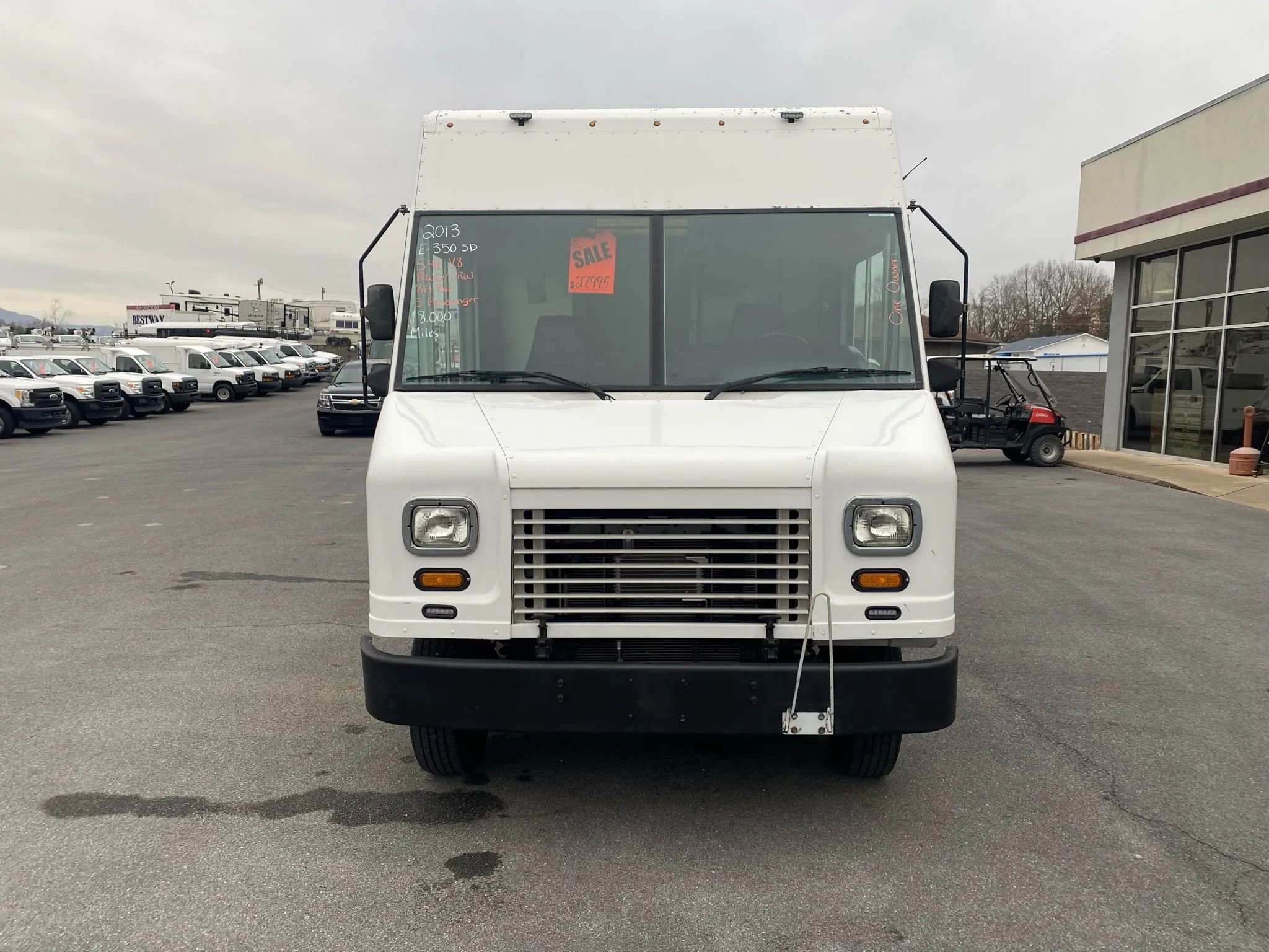 Used 2013 Ford E-350 and Econoline 350 Super Duty w/ Air Conditioning Prep Pkg image 2