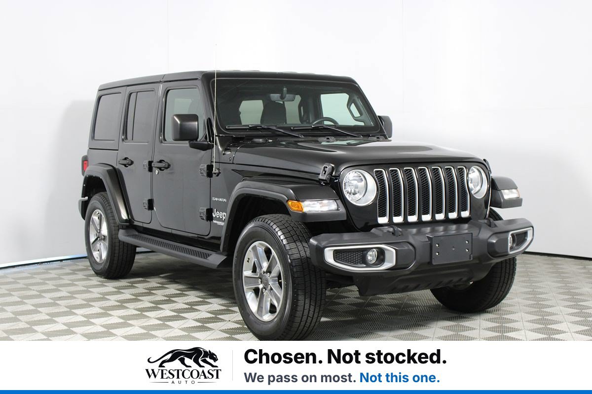 Used 2022 Jeep Wrangler Unlimited Sahara AWD/4WD image 1
