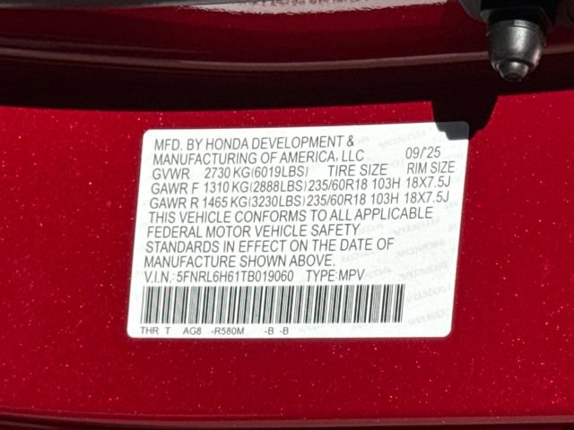 New 2026 Honda Odyssey EX-L image 28