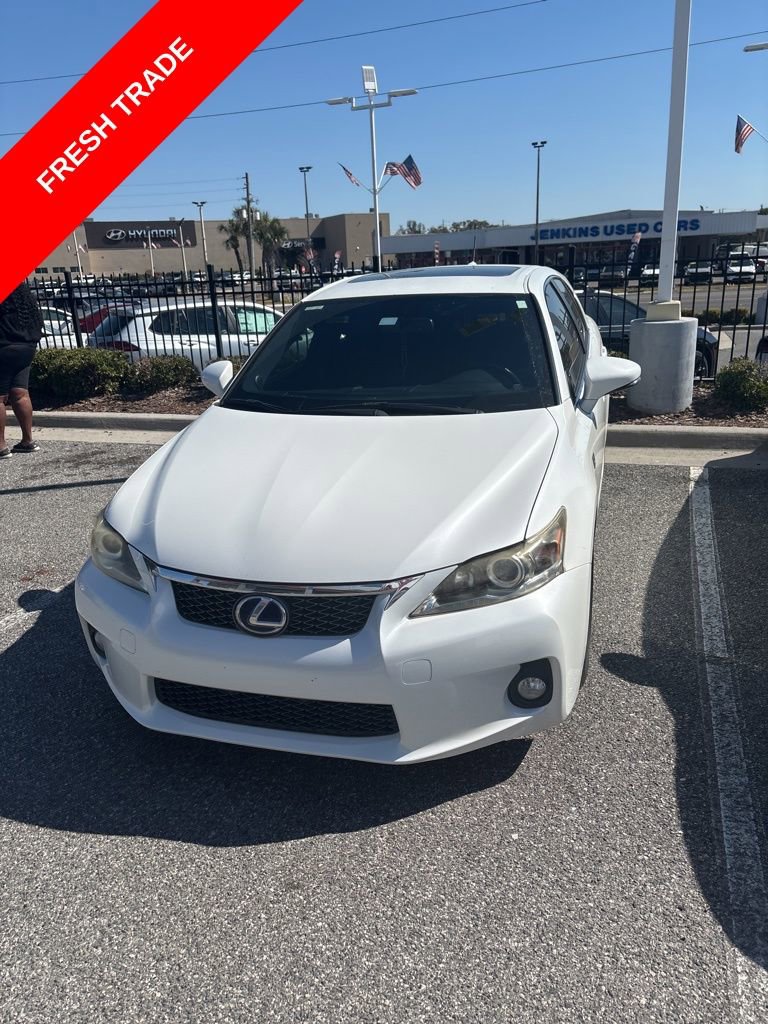 Used 2012 Lexus CT 200h Premium w/ Premium Audio Pkg (F Sport) image 1