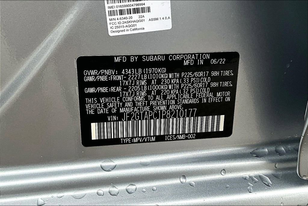 Used 2023 Subaru Crosstrek 2.0i Premium w/ Popular Package #3 image 34