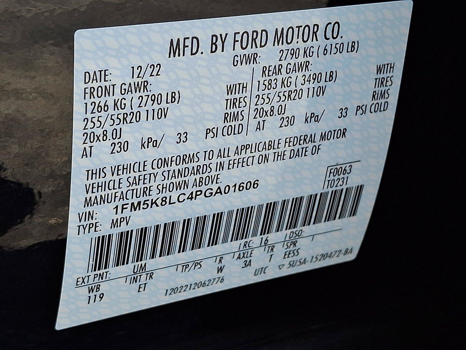 Certified 2023 Ford Explorer King Ranch AWD/4WD image 31