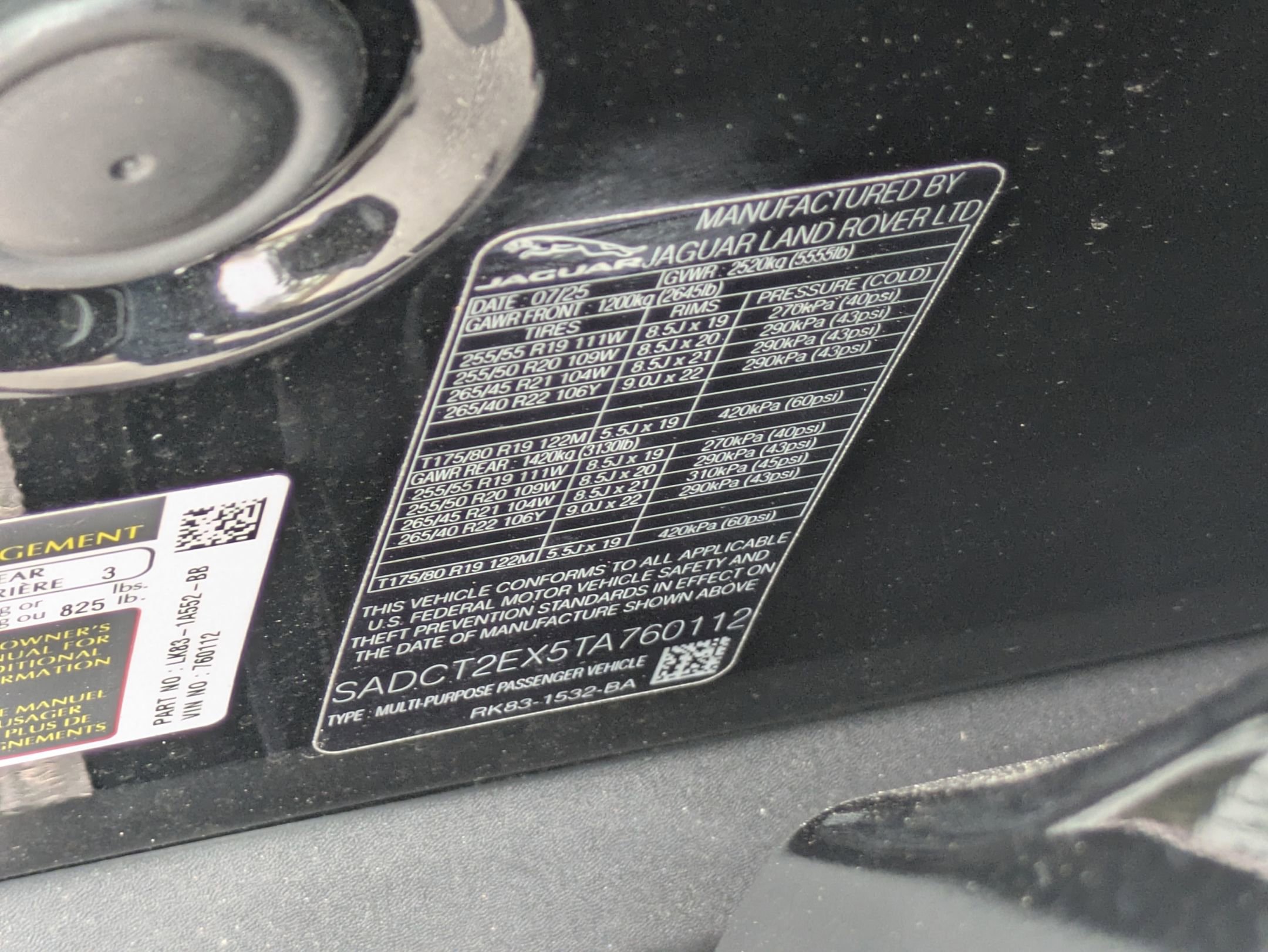 New 2026 Jaguar F-PACE R-Dynamic S image 35